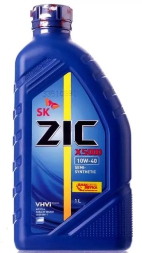 Масло моторное ZIC X5000 10W40  1 л 132658