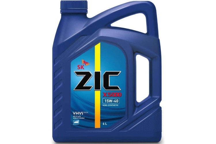 Масло моторное ZIC X5000 15W40  6 л 172604