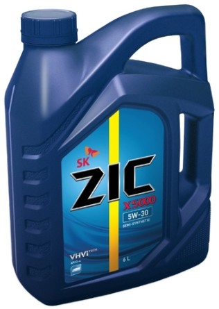 Масло моторное ZIC X5000 5W30  6 л 172663