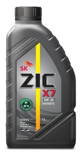Масло моторное ZIC X7 5W30  1 л 132675
