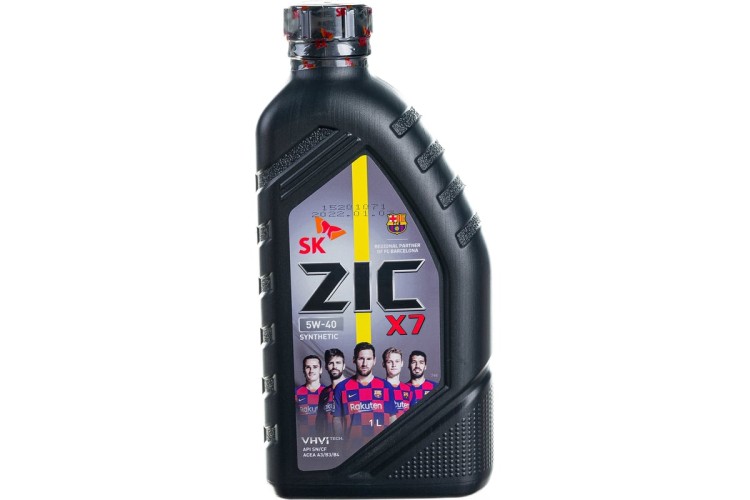 Масло моторное ZIC X7 5W40  1 л 132662 - изображение 5