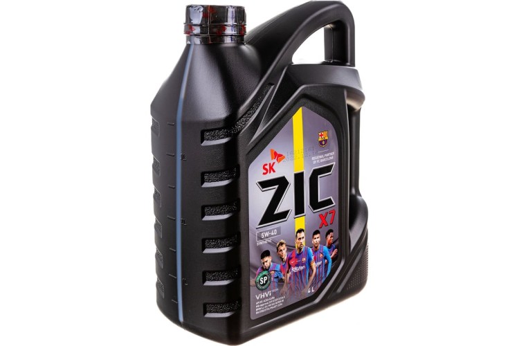 Масло моторное ZIC X7 5W40  4 л 162662 - изображение 2
