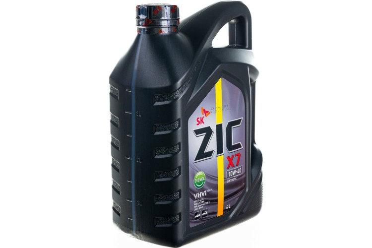 Масло моторное ZIC X7 DIESEL 10W40  4 л 162607