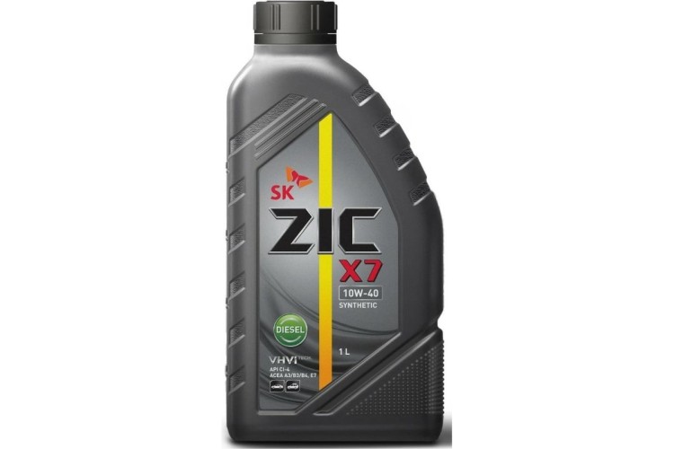 Масло моторное ZIC X7 DIESEL 10W40  1 л 132607
