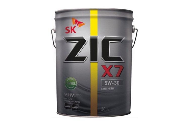 Масло моторное ZIC X7 DIESEL 5W30 20 л 192610