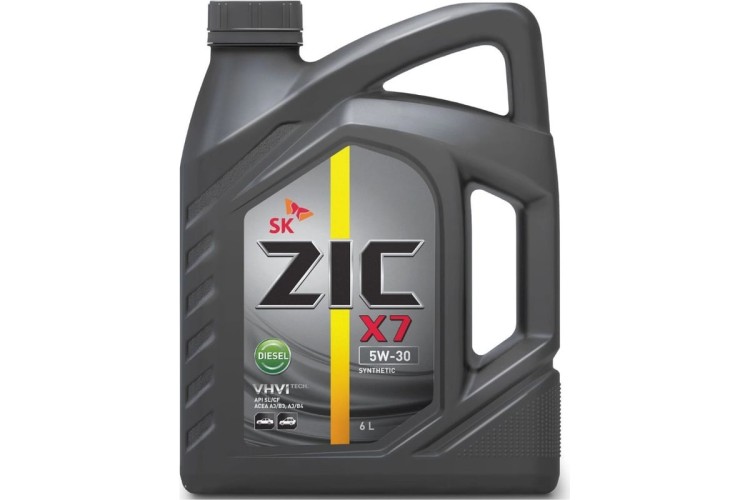 Масло моторное ZIC X7 DIESEL 5W30  6 л 172610