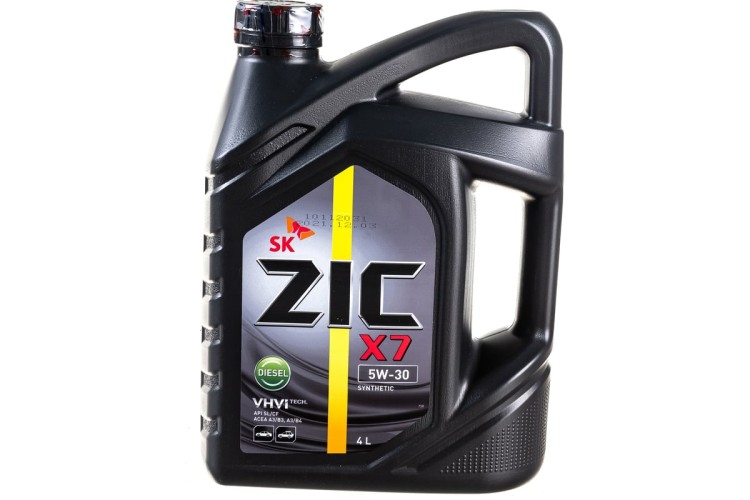 Масло моторное ZIC X7 DIESEL 5W30  4 л 162610