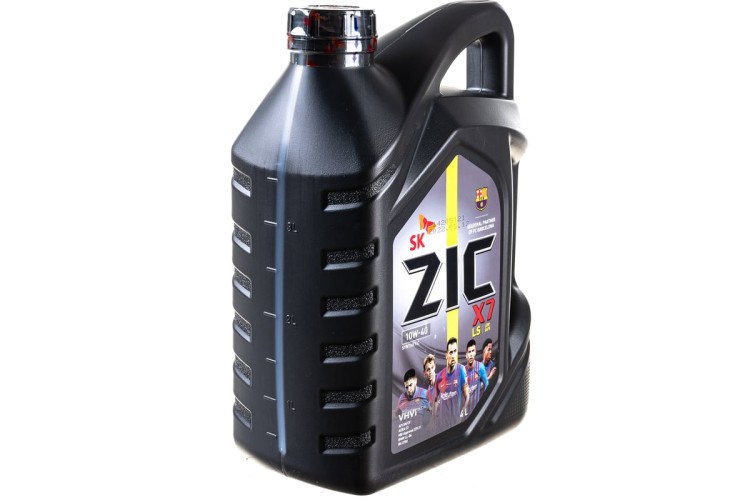 Масло моторное ZIC X7 LS 10W40  4 л 162620 - изображение 2