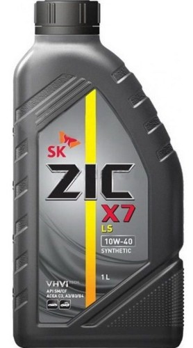Масло моторное ZIC X7 LS 10W40  1 л 132620