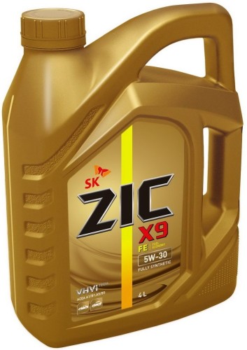 Масло моторное ZIC X9 FE 5W30  4 л 162615
