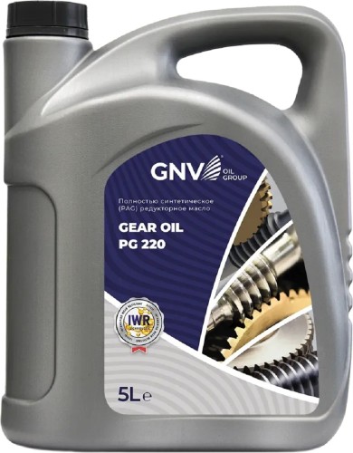 Масло редукторное GNV Gear Oil PG 220 5 л синтетическое GOPG111980701501181005