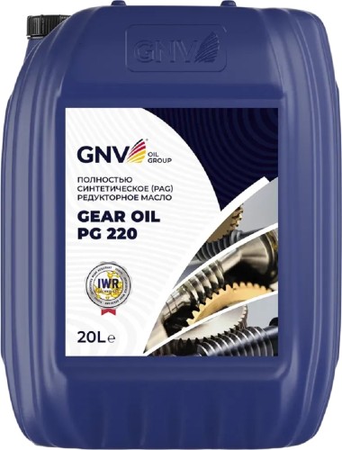 Масло редукторное GNV Gear Oil PG 220 20 л синтетическое GOPG111980701501181020