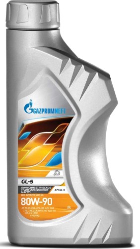 Масло трансмиссионное GAZPROMNEFT GL-5 80W-90 1 л 2389901361