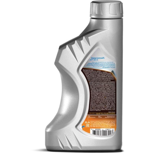 Масло трансмиссионное GAZPROMNEFT ATF DX III 1 л 253651854 - изображение 2
