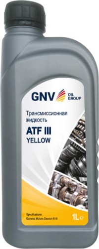 Масло трансмиссионное GNV ATF III Yellow (желт) 1 л GA3GY11110126075111001