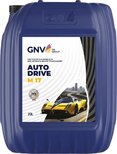 Масло трансмиссионное GNV Auto Drive M 17 20 л GADM117012610012130020