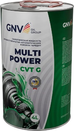 Масло трансмиссионное GNV Multi Power CVT G (зеленый) 4 л GMCG13131032309111004