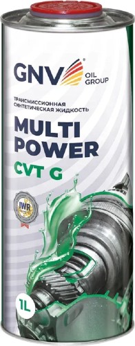 Масло трансмиссионное GNV Multi Power CVT G (зеленый) 1 л GMCG13131032309111001