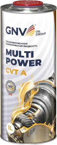 Масло трансмиссионное GNV Multi Power CVT A (янтарный) 1 л (металл. канистра) GMCA13131032309111001