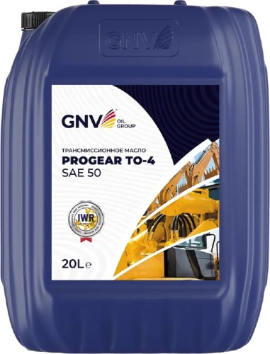 Масло трансмиссионное GNV Progear TO-4 SAE 50 20 л GPT1012615014510050020