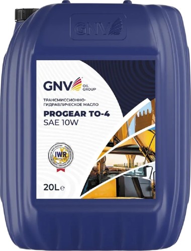 Масло трансмиссионное GNV Progear TO-4 SAE 10W 20 л GPT1012611014510010020