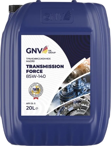 Масло трансмиссионное GNV Transmission Force 85W140 20 л GTF1112202145185140020