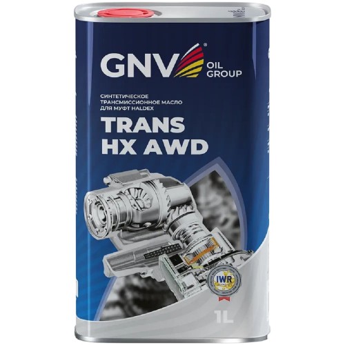 Масло трансмиссионное GNV Trans HX AWD Haldex 1 л (металл. канистра) GTHA10850201111AWDS001 - изображение 2