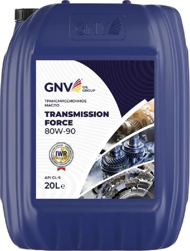 Масло трансмиссионное GNV Transmission Force 80W90 20 л GTF1112202145180900020