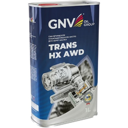 Масло трансмиссионное GNV Trans HX AWD Haldex 1 л (металл. канистра) GTHA10850201111AWDS001 - изображение 3