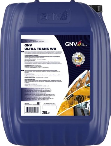Масло трансмиссионное GNV Ultra Trans WB 20 л UTWB19201001112500V020 - изображение 2
