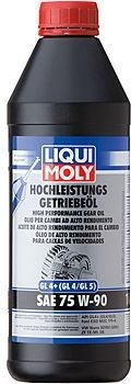 Масло трансмиссионное LIQUI MOLY 75W 90 Hochleistungs-Getriebeoil GL-4/GL-5  1 л 3979/4434 4434/3979