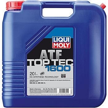 Масло трансмиссионное LIQUI MOLY Top Tec ATF 1600 для АКПП 20 л 3694 3694