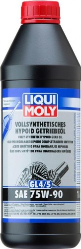 Масло трансмиссионное LIQUI MOLY 75W 90 Vollsynthetisches Hypoid-Getriebeoil 1 л 1024 1024