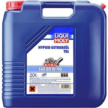 Масло трансмиссионное LIQUI MOLY 80W 90 Hypoid-Getriebeoil TDL GL-4/GL-5  20 л 4218 4218