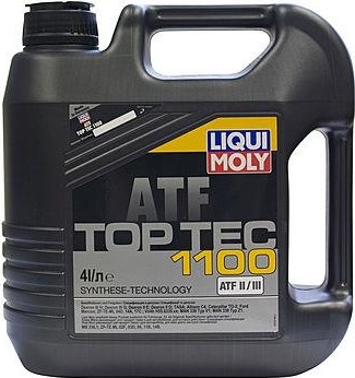 Масло трансмиссионное LIQUI MOLY Top Tec ATF 1100 для АКПП   4 л 7627 7627