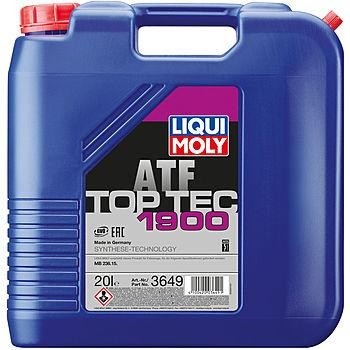 Масло трансмиссионное LIQUI MOLY Top Tec ATF 1900 для АКПП 20 л 3649 3649