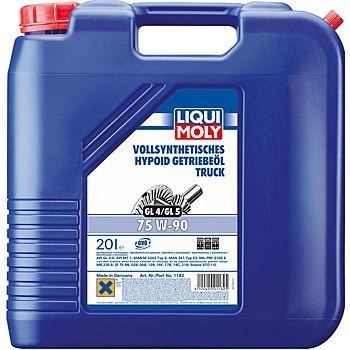 Масло трансмиссионное LIQUI MOLY 75W 90 Vollsynthetisches Hypoid Getriebeoil Truck  20 л 1182 1182