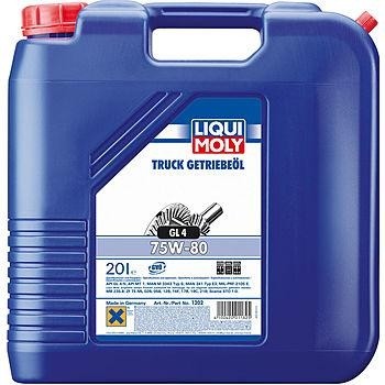Масло трансмиссионное LIQUI MOLY 75W 80 Truck Getriebeoil GL-4 20 л 1202 1202