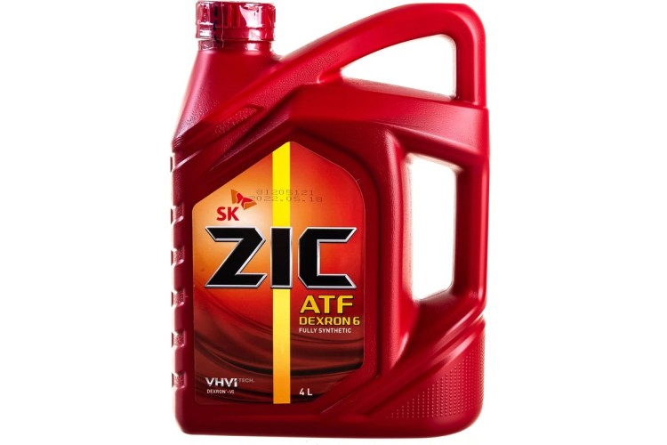 Масло трансмиссионное ZIC ATF DEXRON 6  4 л 162630