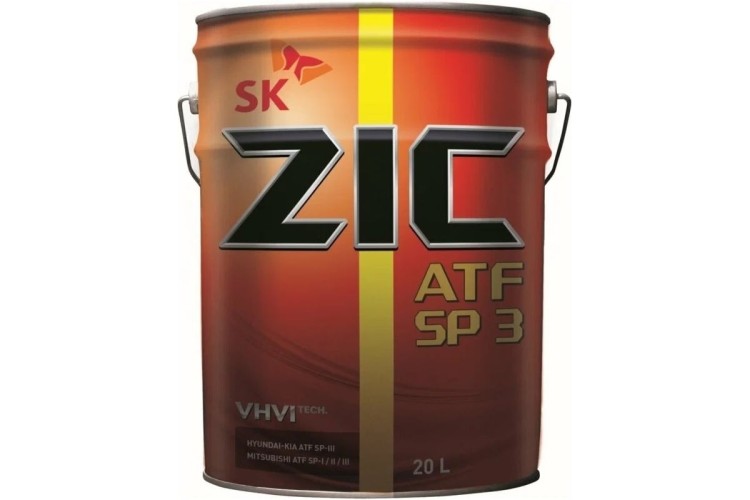 Масло трансмиссионное ZIC ATF SP 3 20 л 192627