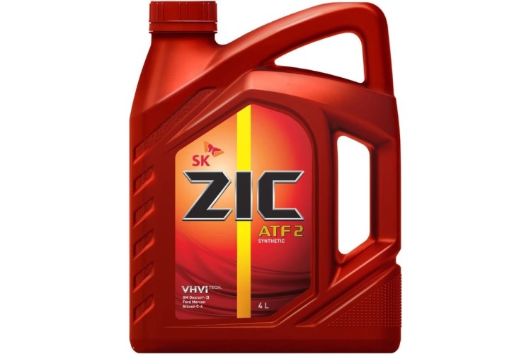 Масло трансмиссионное ZIC ATF 2 4 л 162623