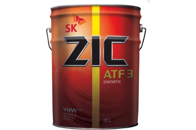 Масло трансмиссионное ZIC ATF 3 20 л 192632