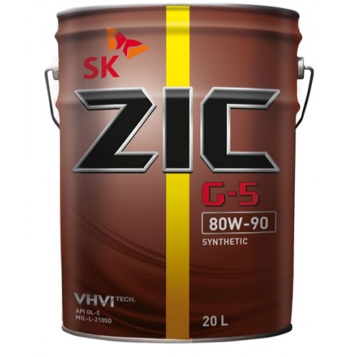 Масло трансмиссионное ZIC G-5 80W90 GL-5 20 л 192633