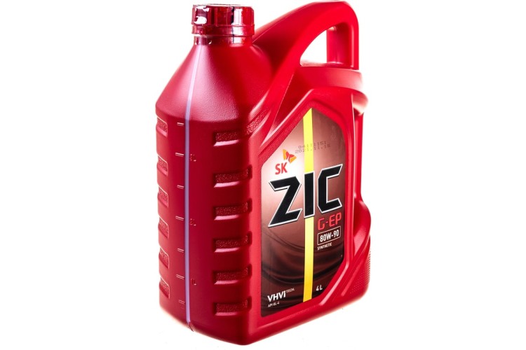 Масло трансмиссионное ZIC G-EP 80W90  4 л 162625 - изображение 2