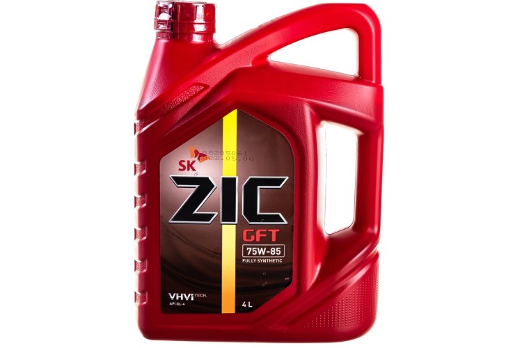 Масло трансмиссионное ZIC GFT 75W85 GL-4  4 л 162624