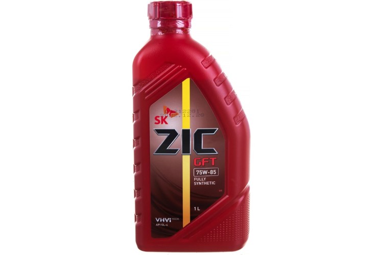Масло трансмиссионное ZIC GFT 75W85 GL-4  1 л 132624