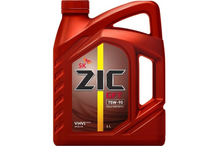 Масло трансмиссионное ZIC GFT 75W90 GL-4/5  4 л 162629