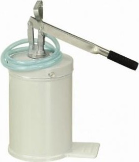 Маслонагнетатель ручной LUBEWORKS 17211007 объем 12 л, производ. 0,13 л/ход, шланг 1,5 м