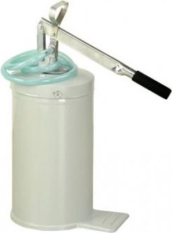 Маслонагнетатель ручной LUBEWORKS 17211008 объем 16 л, производ. 0,13 л/ход, шланг 1,5 м