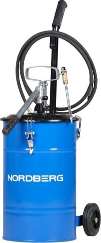 Маслораздаточная установка NORDBERG N5025 для густой смазки 25 л ЦБ-00011973